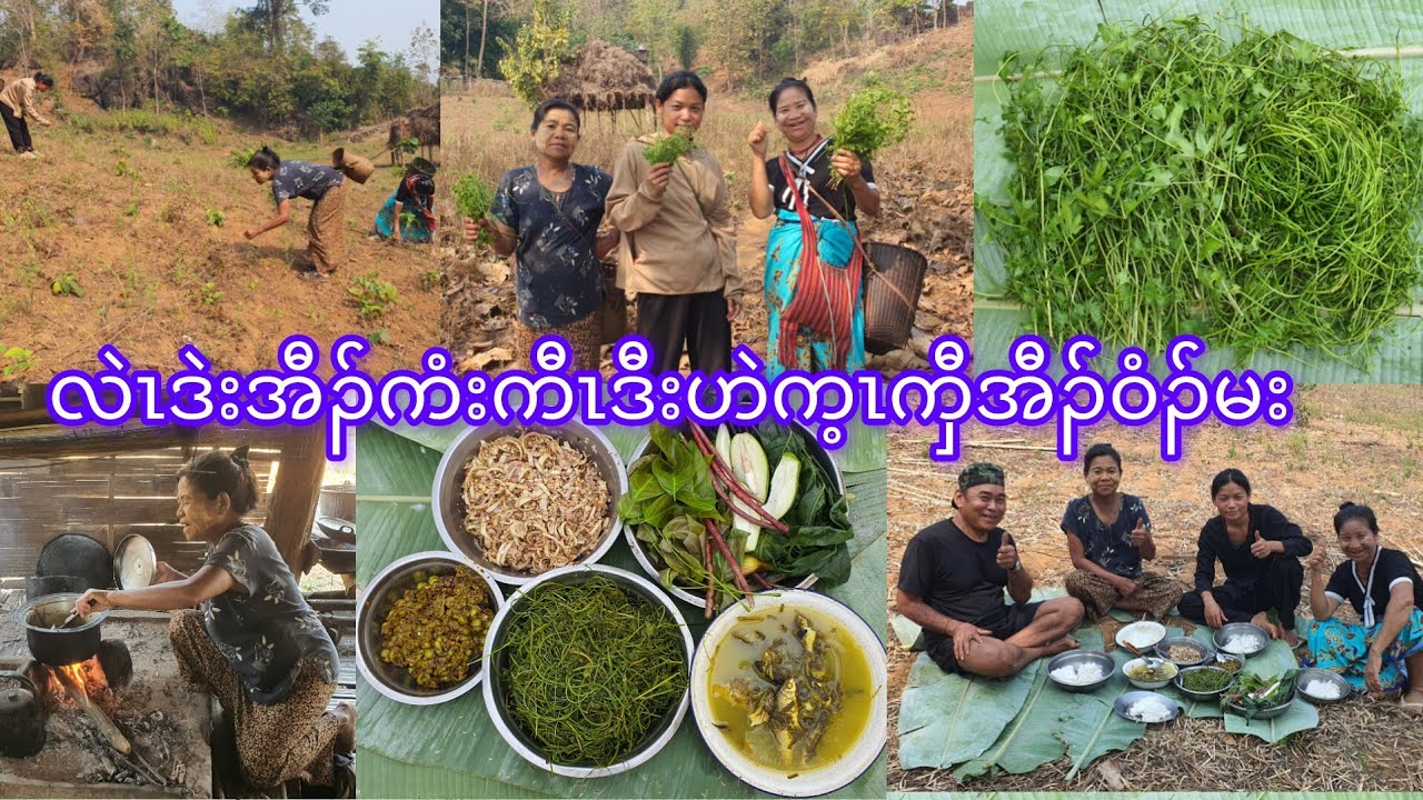 Cooking fresh natural vegetables 