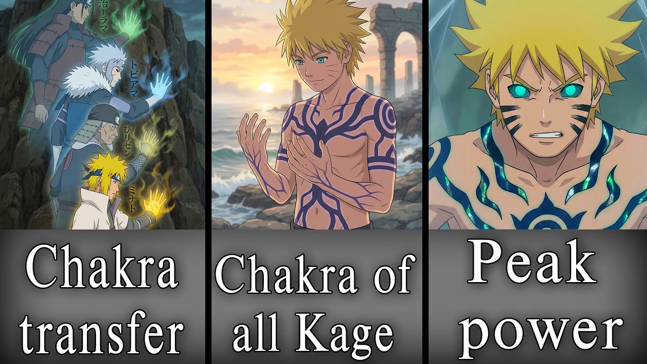 What if Naruto absorbed the remaining chakra of all the Hokage from the Mountain of Faces?