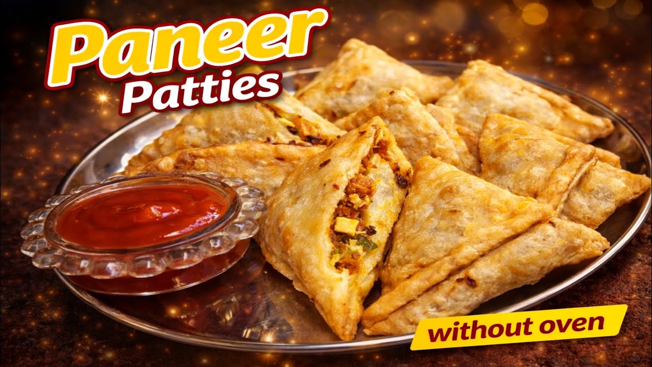 First Time Banaye Paneer Patties Bahute Acha Bana ☺️| Crispy Paneer Patties | SaumiyaCooks 