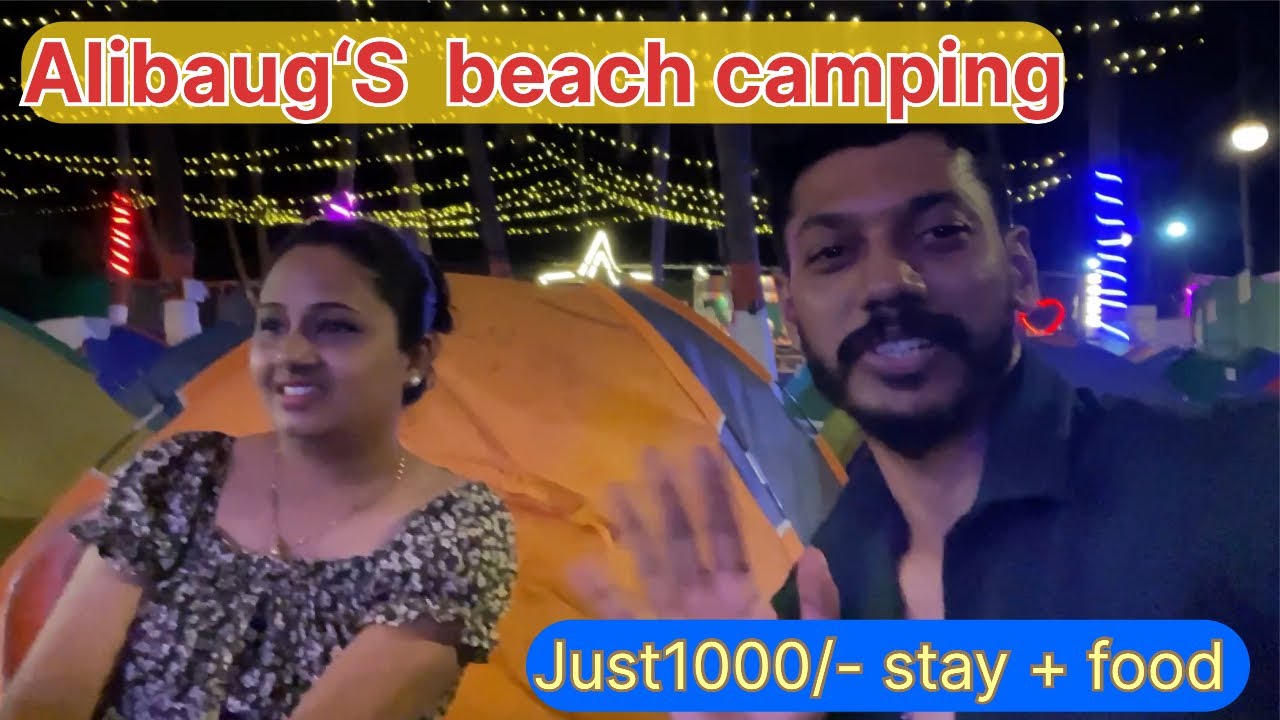 Alibaug&rsquo;s beach Camping | revdanda beach camping #alibagh