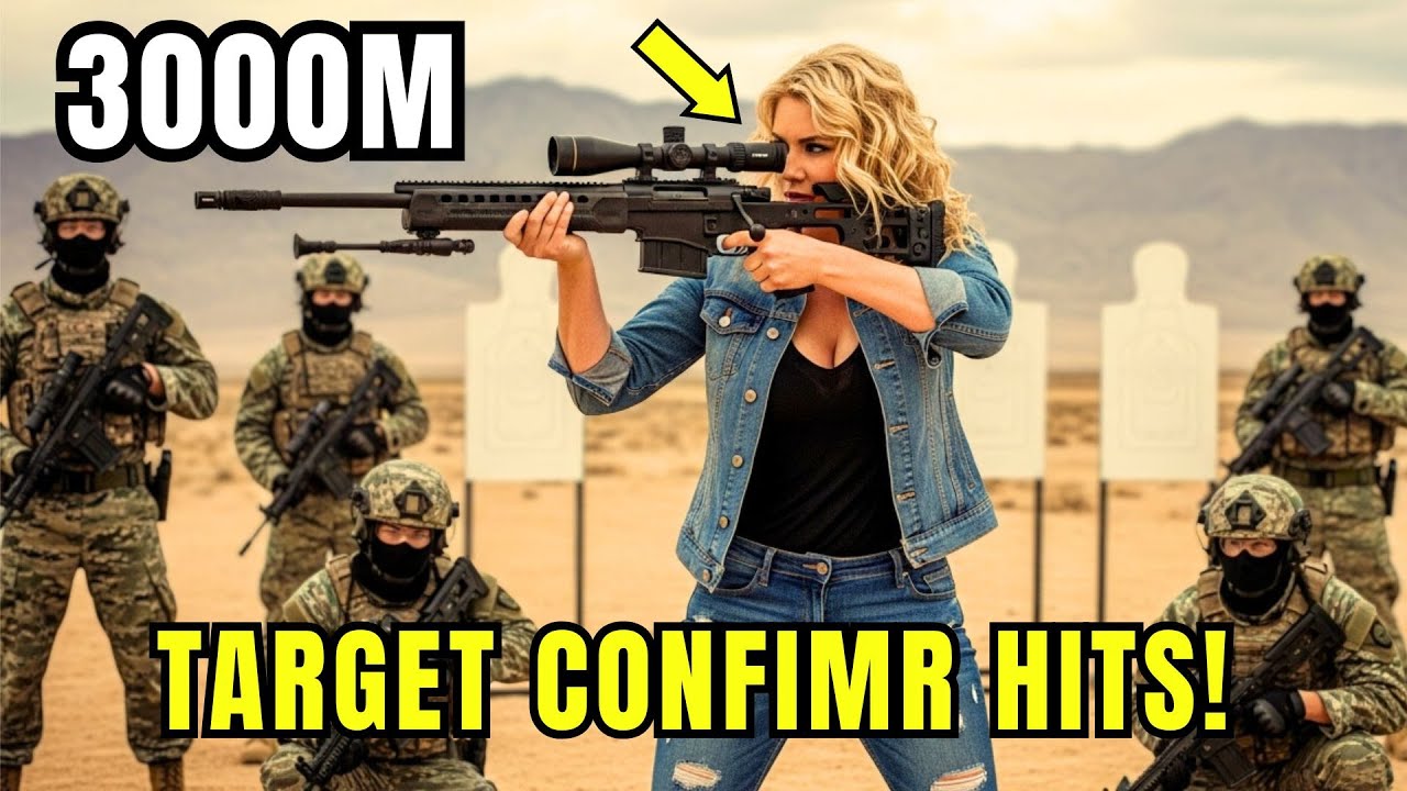 A Simple Woman Was ‘Just Practicing’ — Until a SEAL Handed Her the Deadliest Rifle