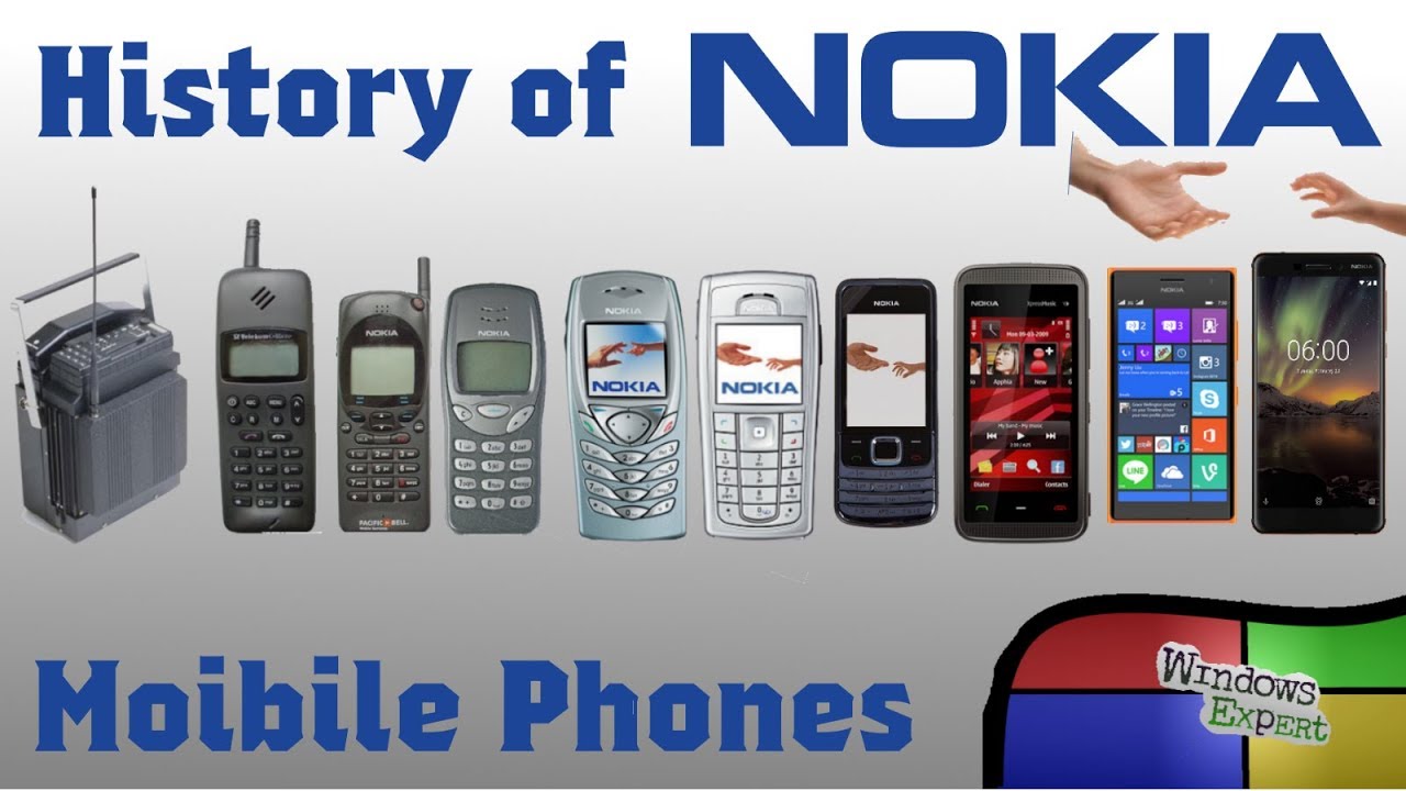 HISTORY OF NOKIA PHONES [1982-2019]