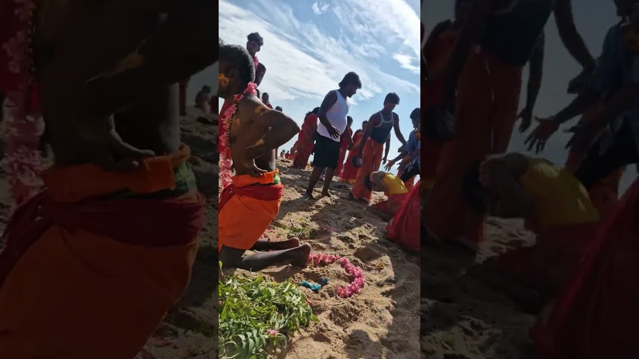 குலசையில் கும்பம் எடுத்து தருணம் #viral #தசரா  #kulasaiamma #mutharamman #omkalijaikali 