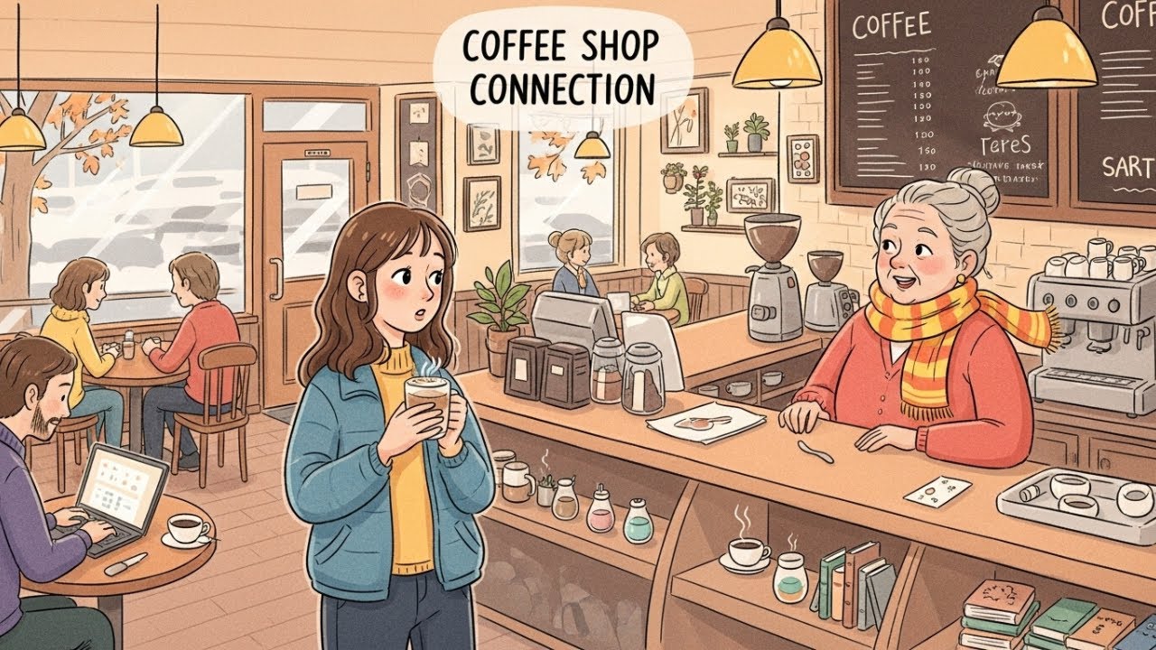 Speak Easy English: The Coffee Shop Connection – Learn English Through Everyday Conversations