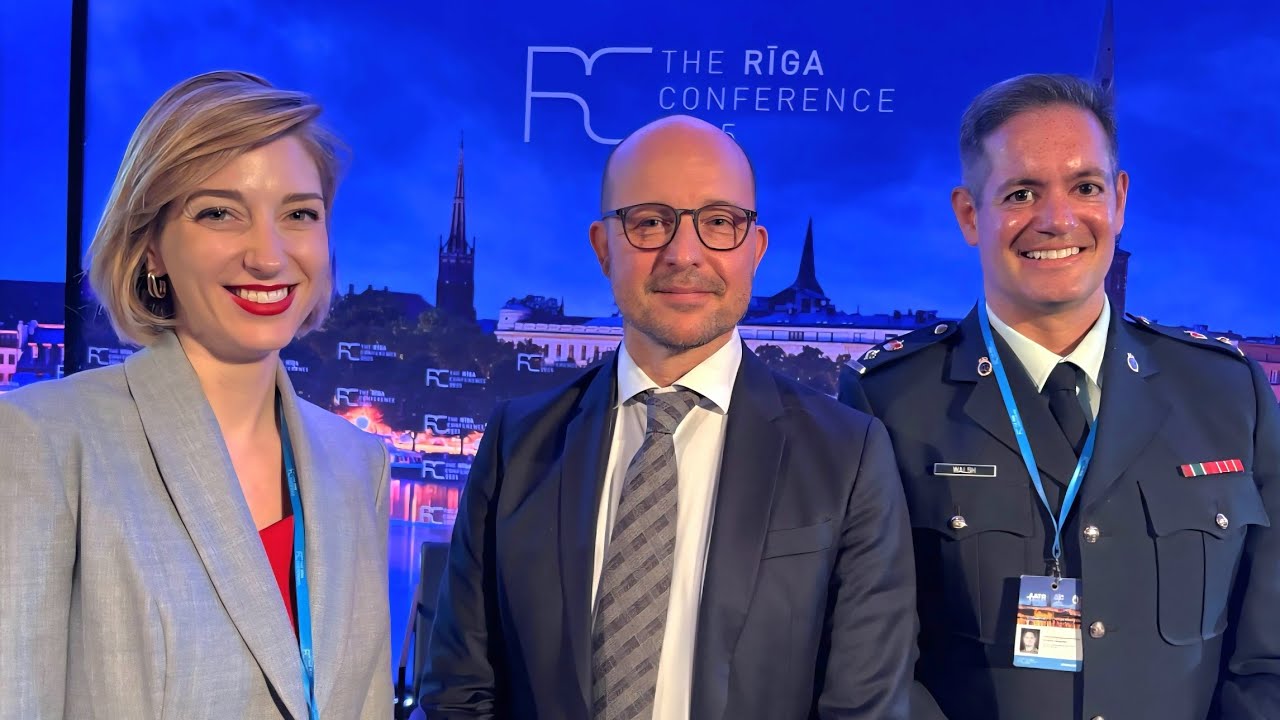 Lieutenant-Colonel Chavi Walsh, Canadian Armed Forces, The Riga Conference 2025