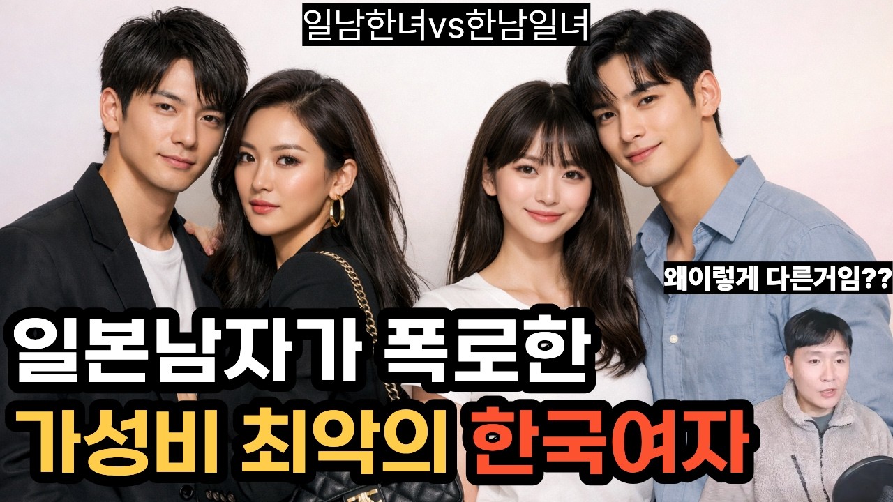 일본 남자가 폭로한 '가성비 최악'의 한국여자