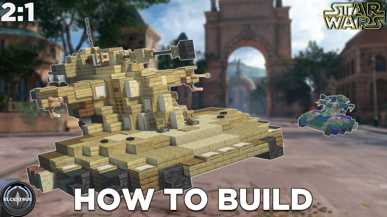 CIS/Trade Federation AAT | Minecraft Star Wars tutorial