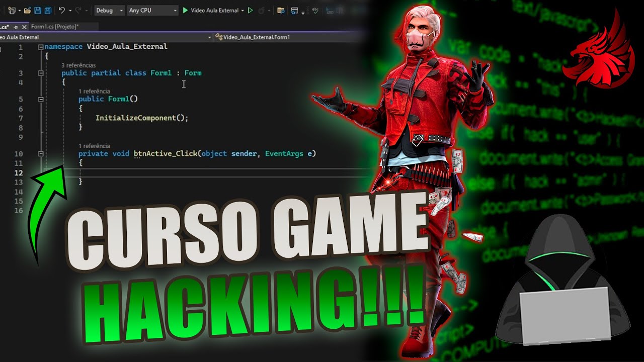 C# Game Hacking - Aimbot Panel  external tutorial completo