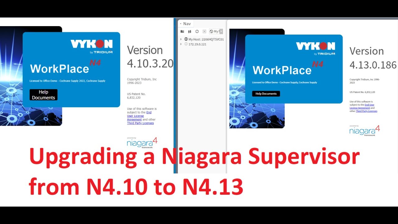 Niagara 4: Updating a Supervisor