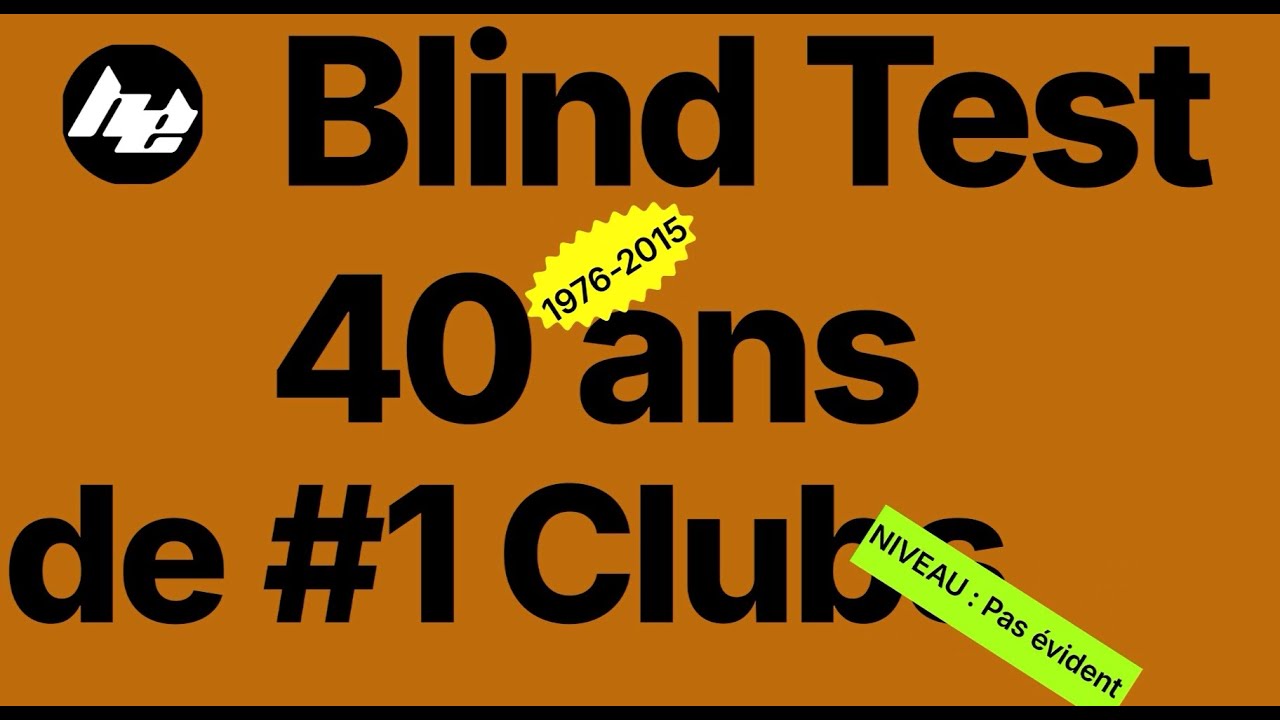 Blind Test : 40 ans de hits des clubs