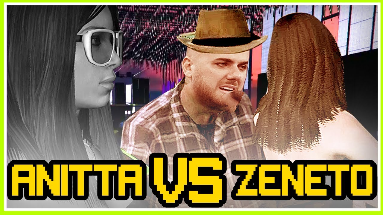 ANITTA RESOLVE TRETA COM ZE NETO (GTA 5 Paródia Anitta e Jojô)