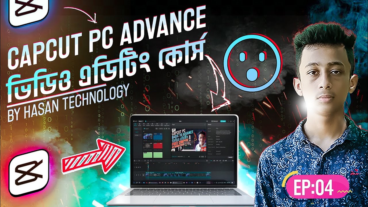 CapCut PC Free Basic To Advance Video Editing Course|Ep-4|Video Editing Tutorial|Capcut PC Version