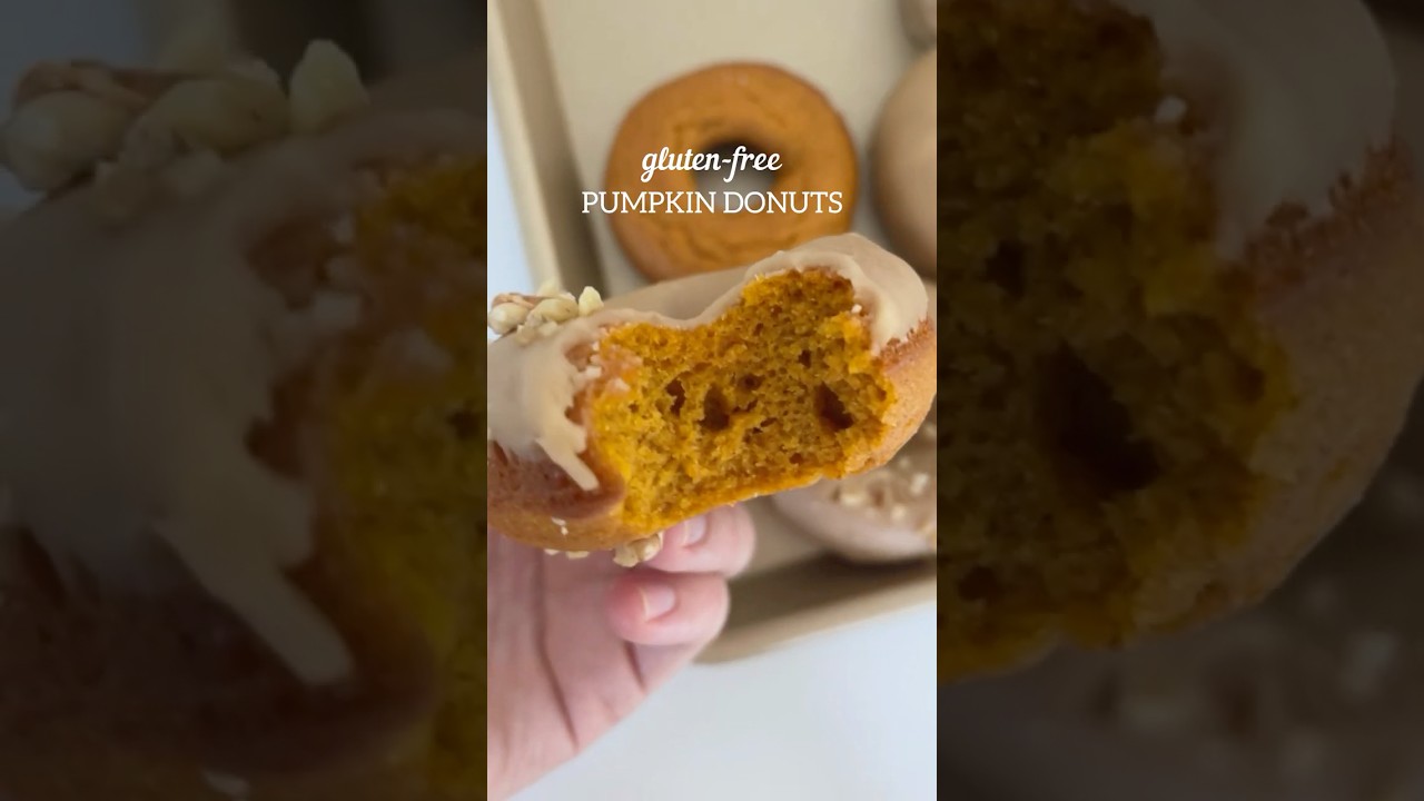 Gluten-Free Pumpkin Donuts | Meaningfuleats