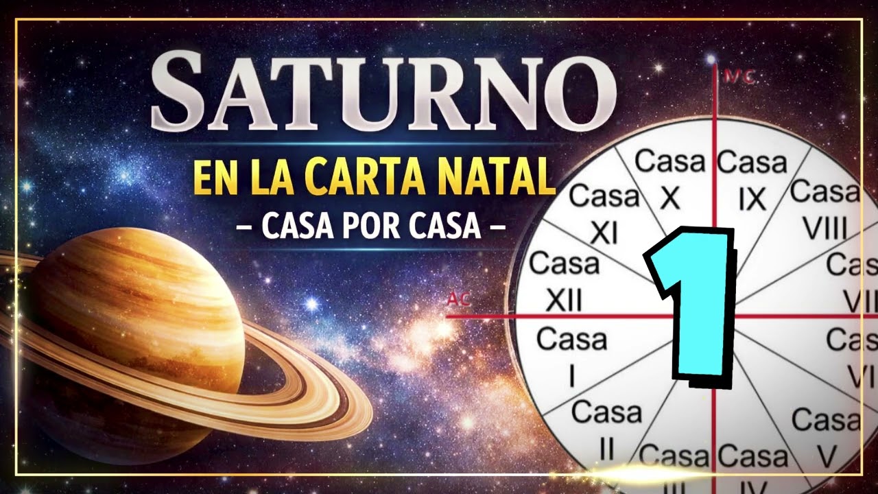 SATURNO EN LA CARTA NATAL CASA POR CASA
