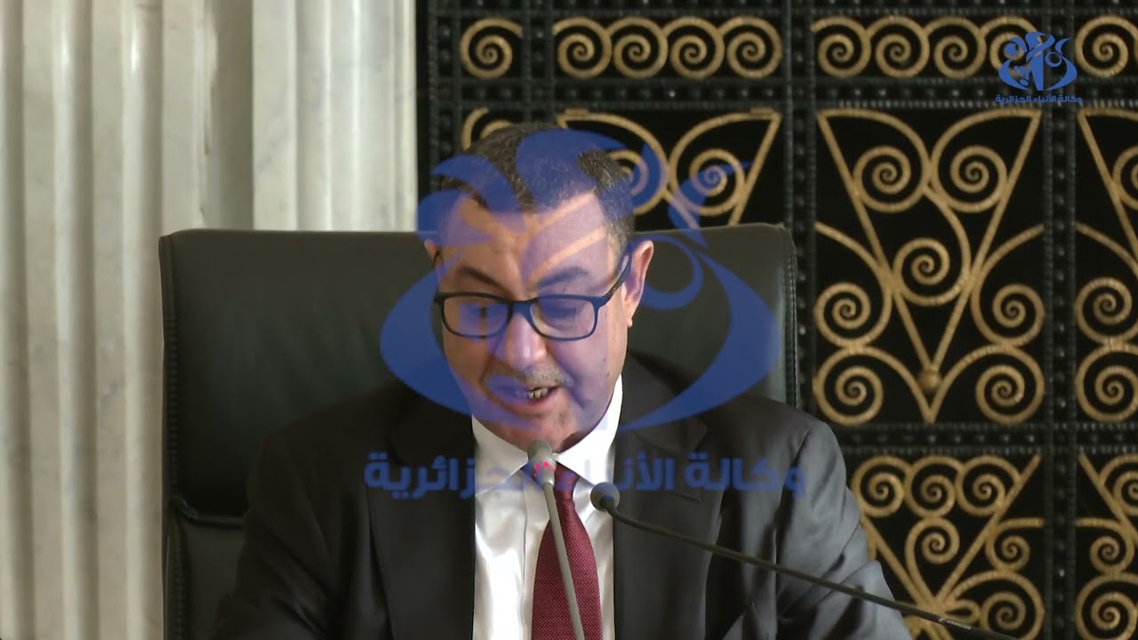 السيد سعيود يعرض مشروع قانون الأحزاب أمام لجنة الشؤون القانونية بمجلس الأمة