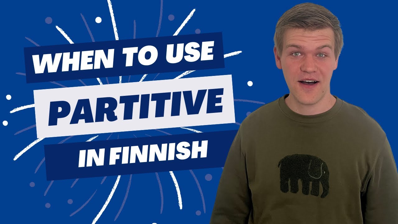 When to Use Partitive in Finnish