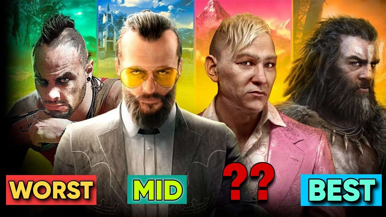 Far Cry Games Ranked from WORST TO BEST | Far Cry Ranking [Hindi]