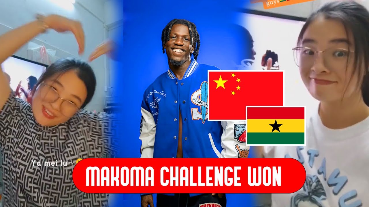 Danny Shenzhen won King Paluta's Makoma song & has started teaching her Chinese friends how to sing