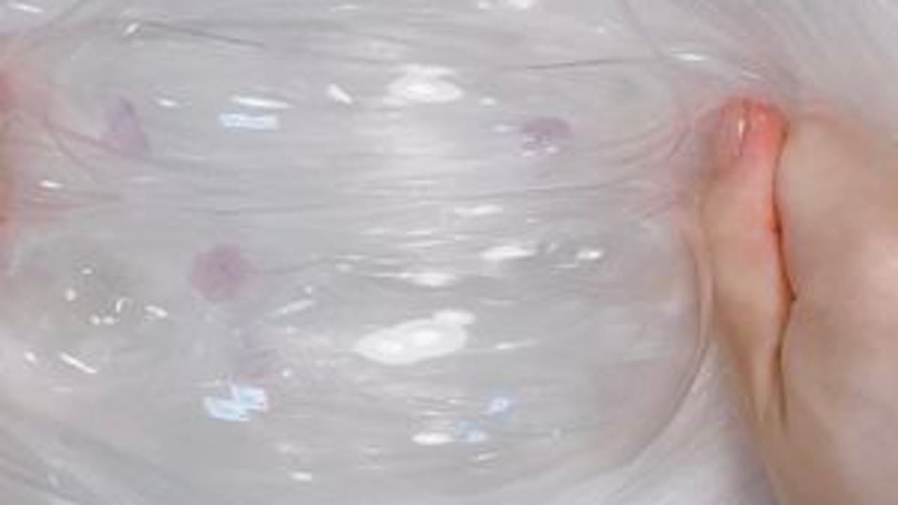 脆爽大油条嘎滋嘎滋#解压视频 #炸耳 #助眠 #史莱姆#起泡胶