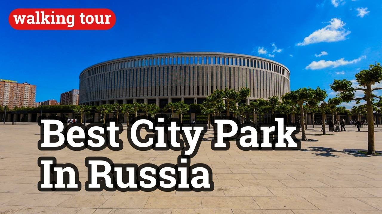 Explore the Most Stunning City Park in Russia | Russia 4K Walking Tour