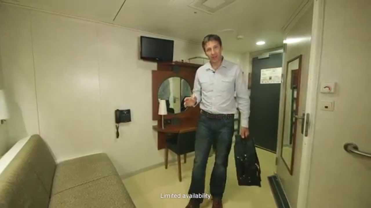 Outside 4 berth cabin adapted for wheelchair use | Brittany Ferries