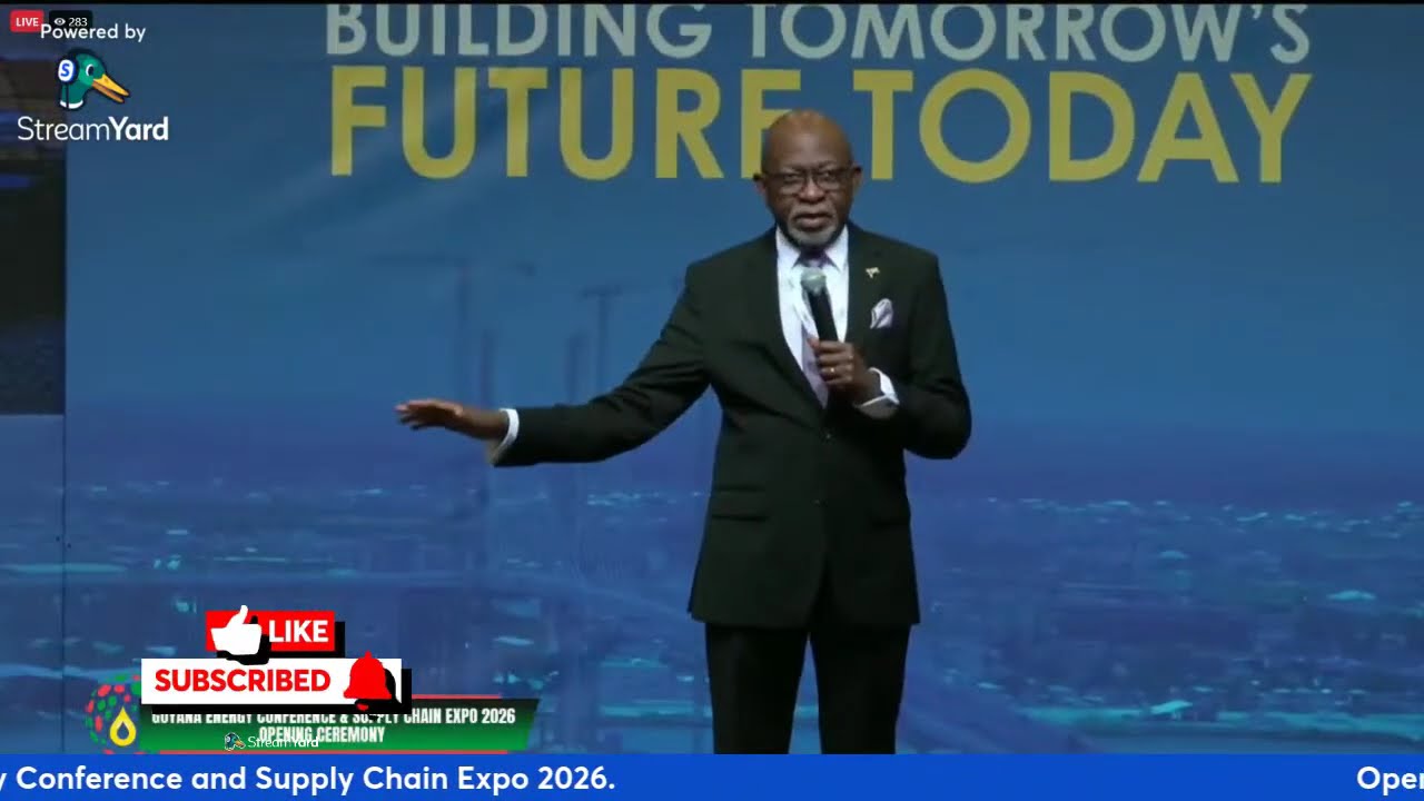 Opening ceremony of the Guyana Energy Conference and Supply Chain Expo 2026.