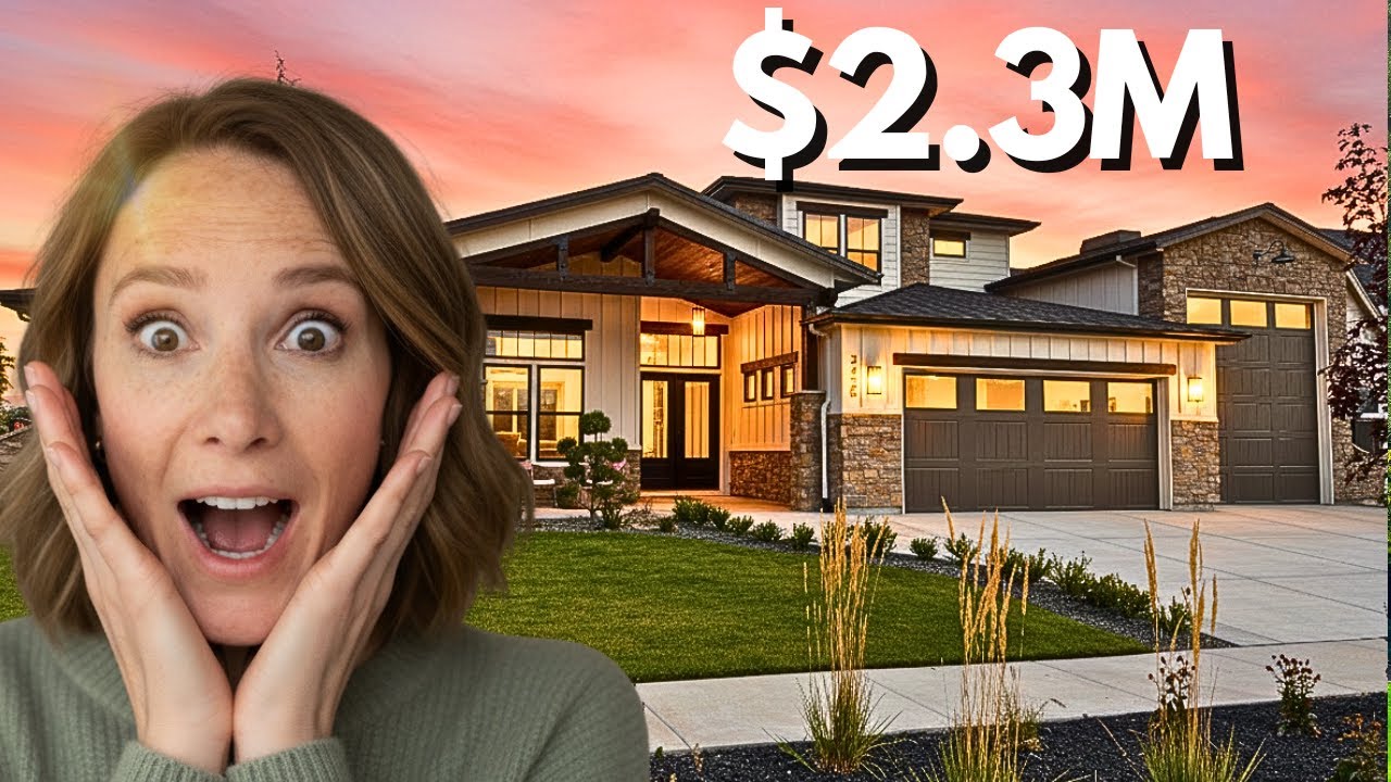Boise Idaho Luxury Home Tour | Eagle Waterfront in Terra View