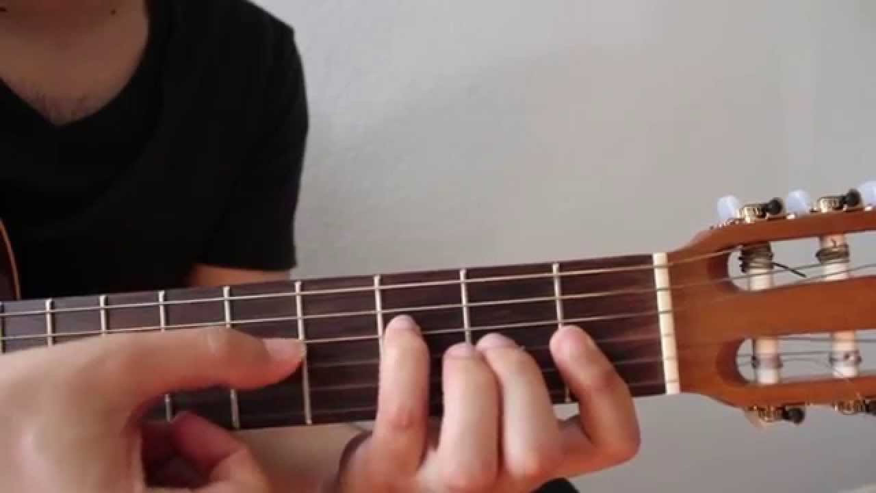 Como tocar Acorde de Fa SIN CEJILLA en guitarra