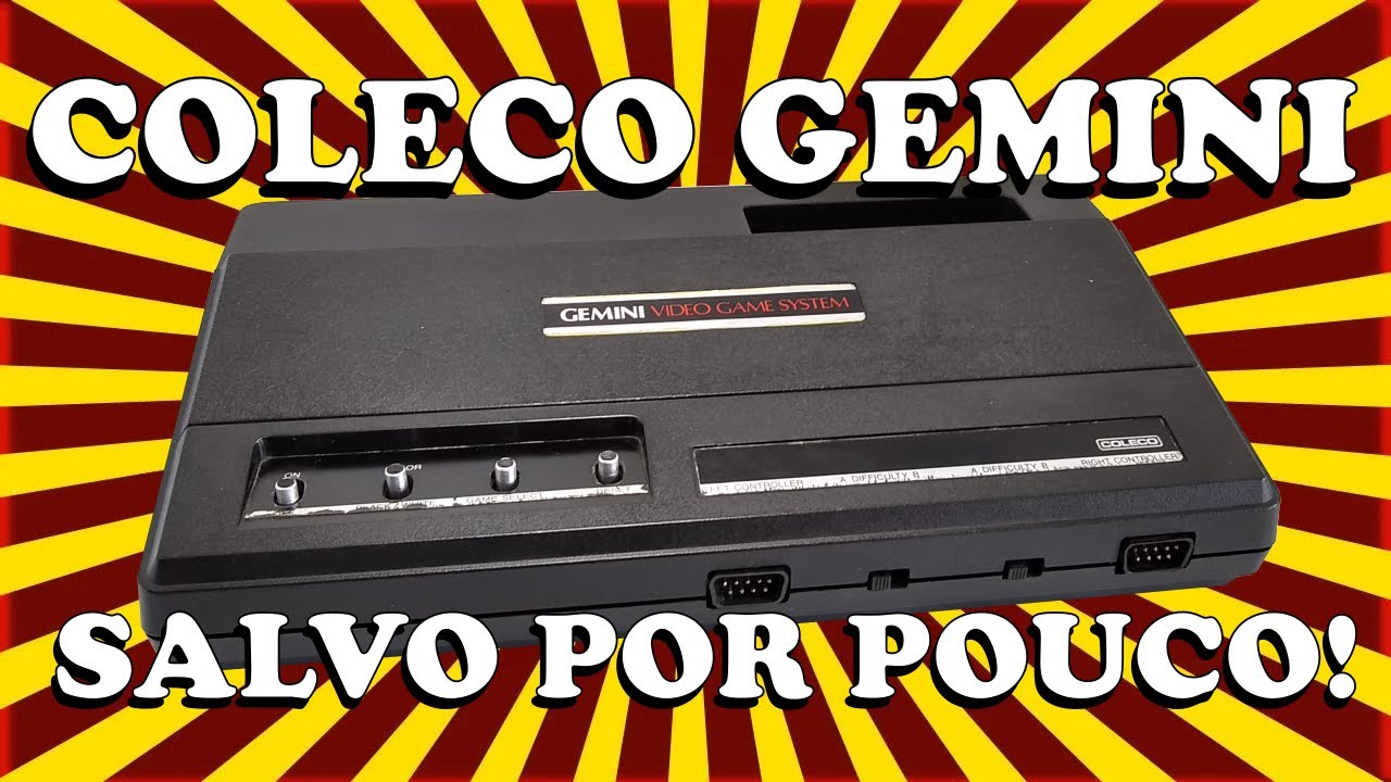 COLECO GEMINI - RESSUSCITANDO UM DOS CLONES  MAIS FAMOSOS DO ATARI2600