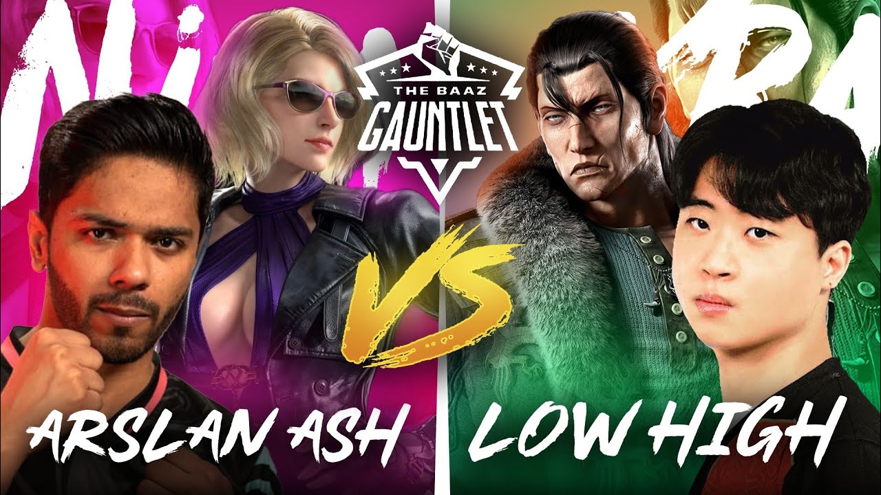 Most hyped match of Baaz Gauntlet - Arslan Ash (Nina) VS Lowhigh (Dragunov) - FT 3