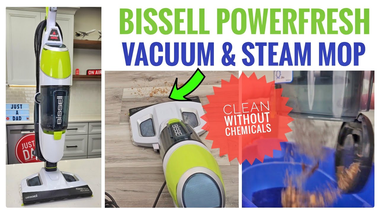 Bissell 2747A Power Fresh Vacuum & Steam Mop All In One Review     Powerful Vacuum & Steam Action!