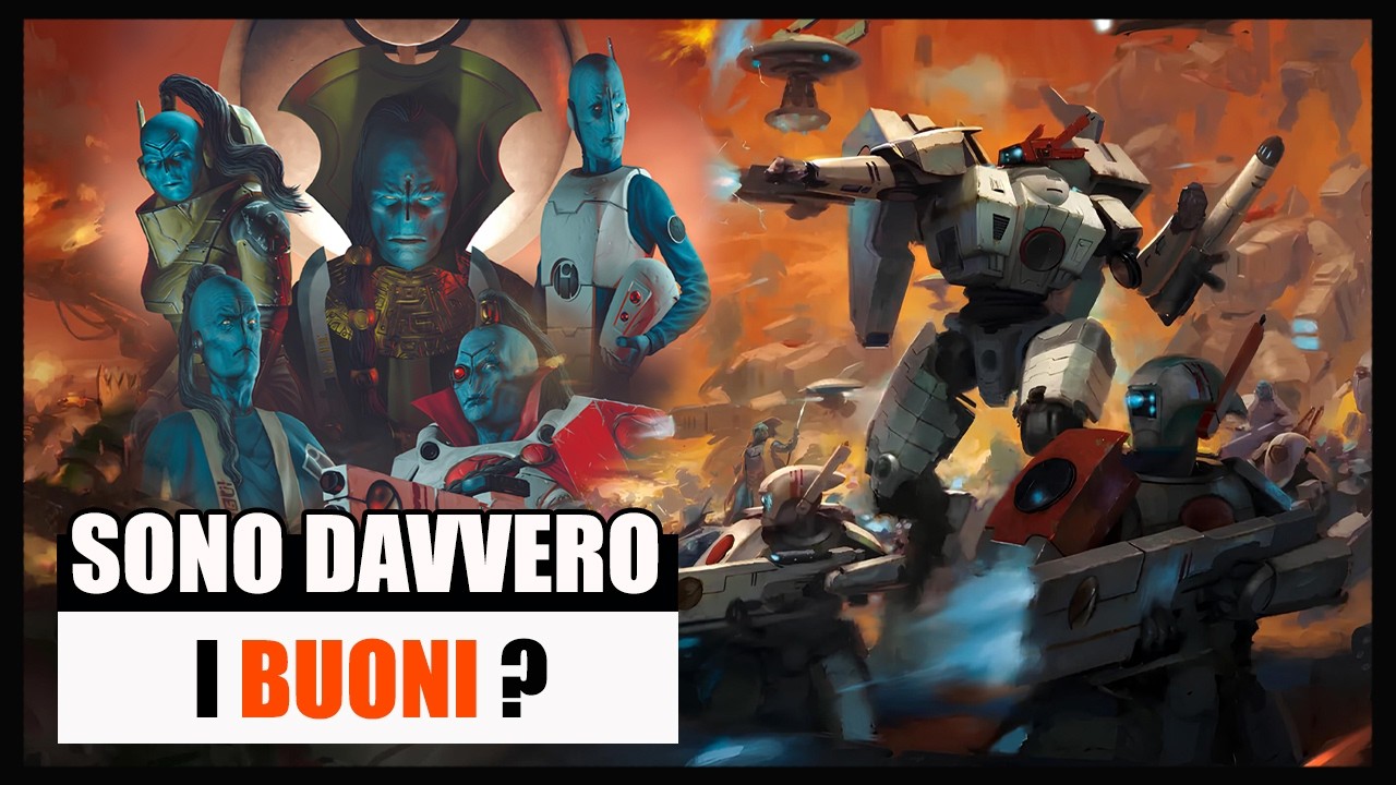 La storia dell'Impero T'AU - Warhammer 40k Lore ITA
