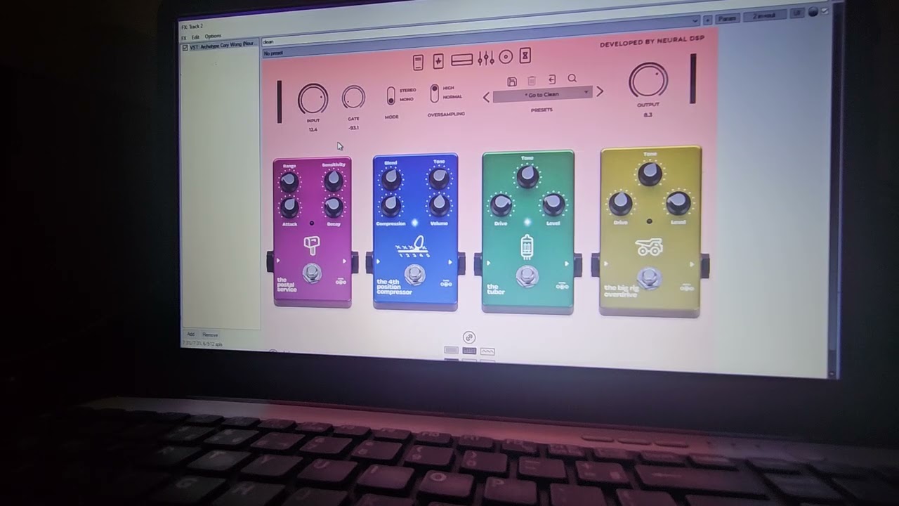 Usando Neural dsp no Reaper
