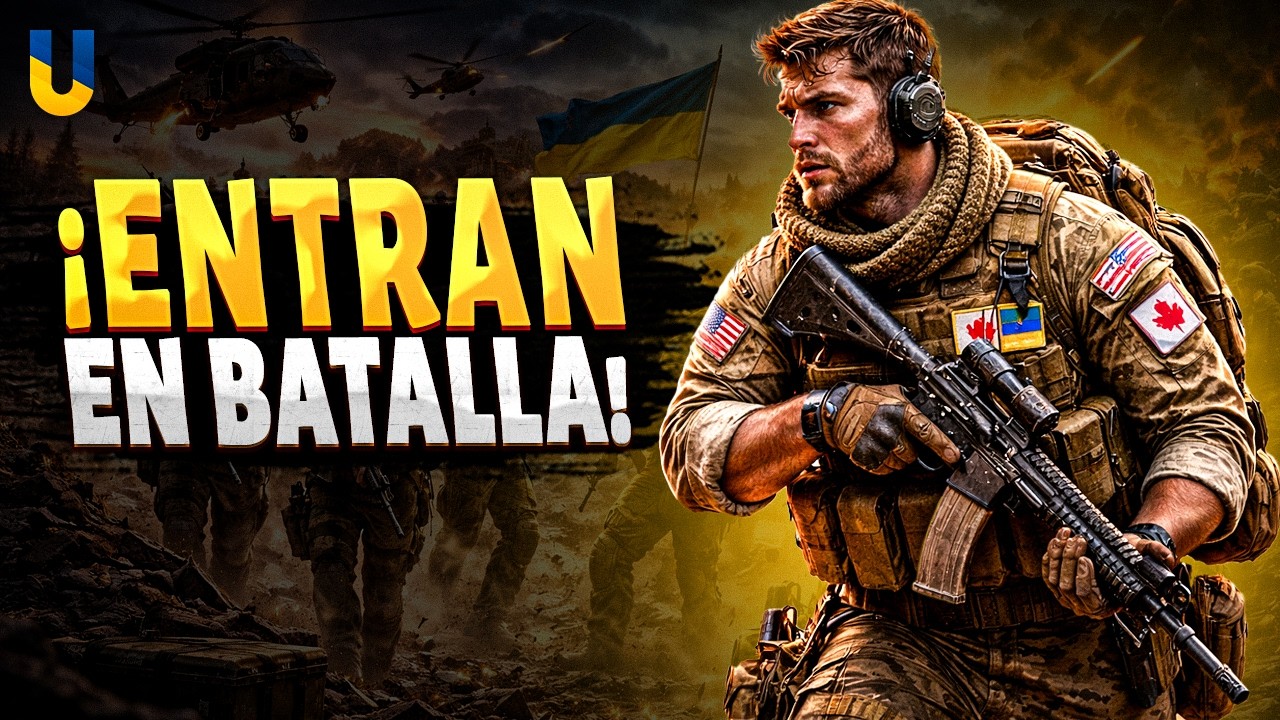 ¡EN EL FRENTE! Legión extranjera combate en Ucrania – voluntarios ya activos