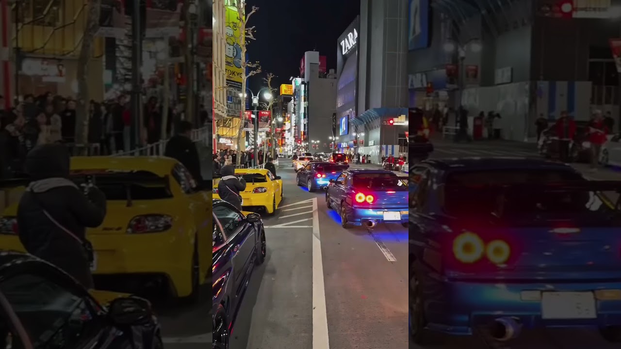 Tokyo Streets on Monday Nights 🩶 #jdmculture #automobile #cars #jdmcars