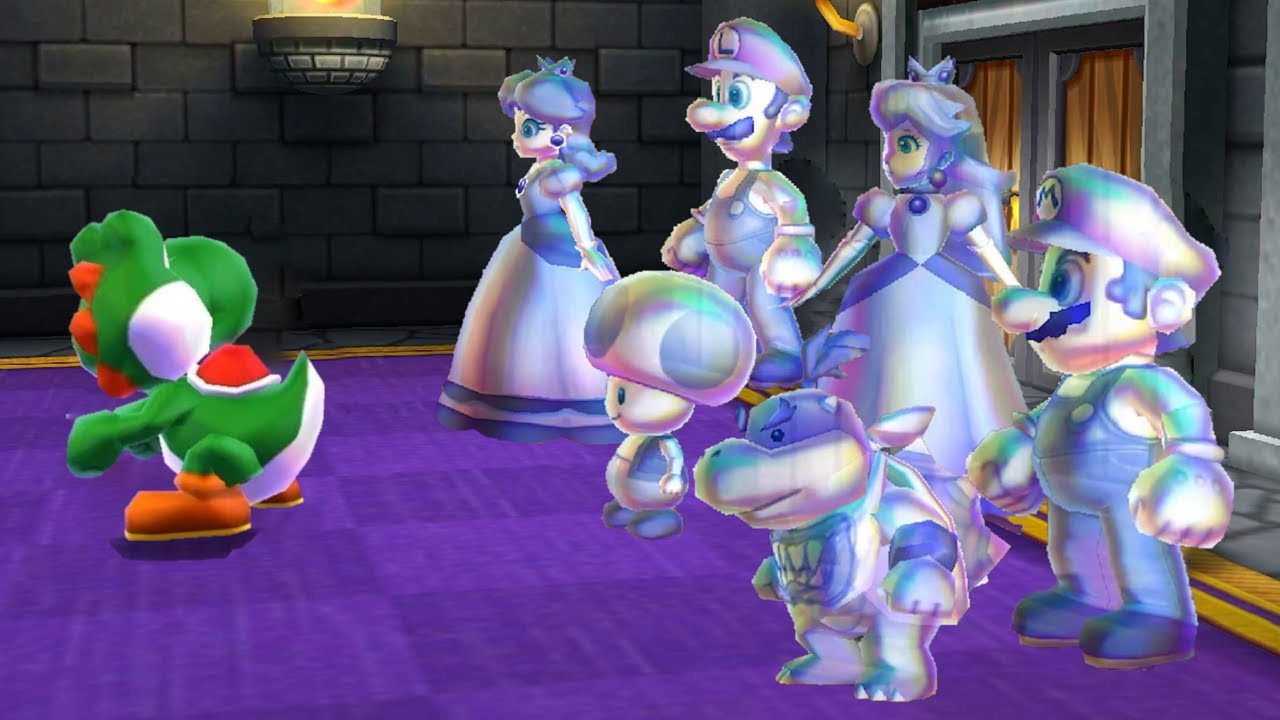 Mario Party: Island Tour - Bowser's Tower - All 30 Floors (Yoshi)