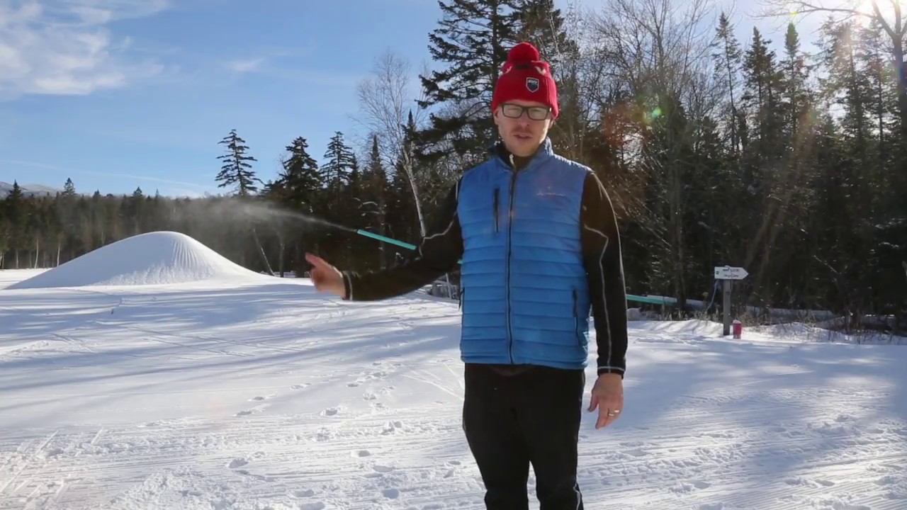 Kris Cheney-Seymour talks about the Snow Factory at Mount Van Hoevenberg