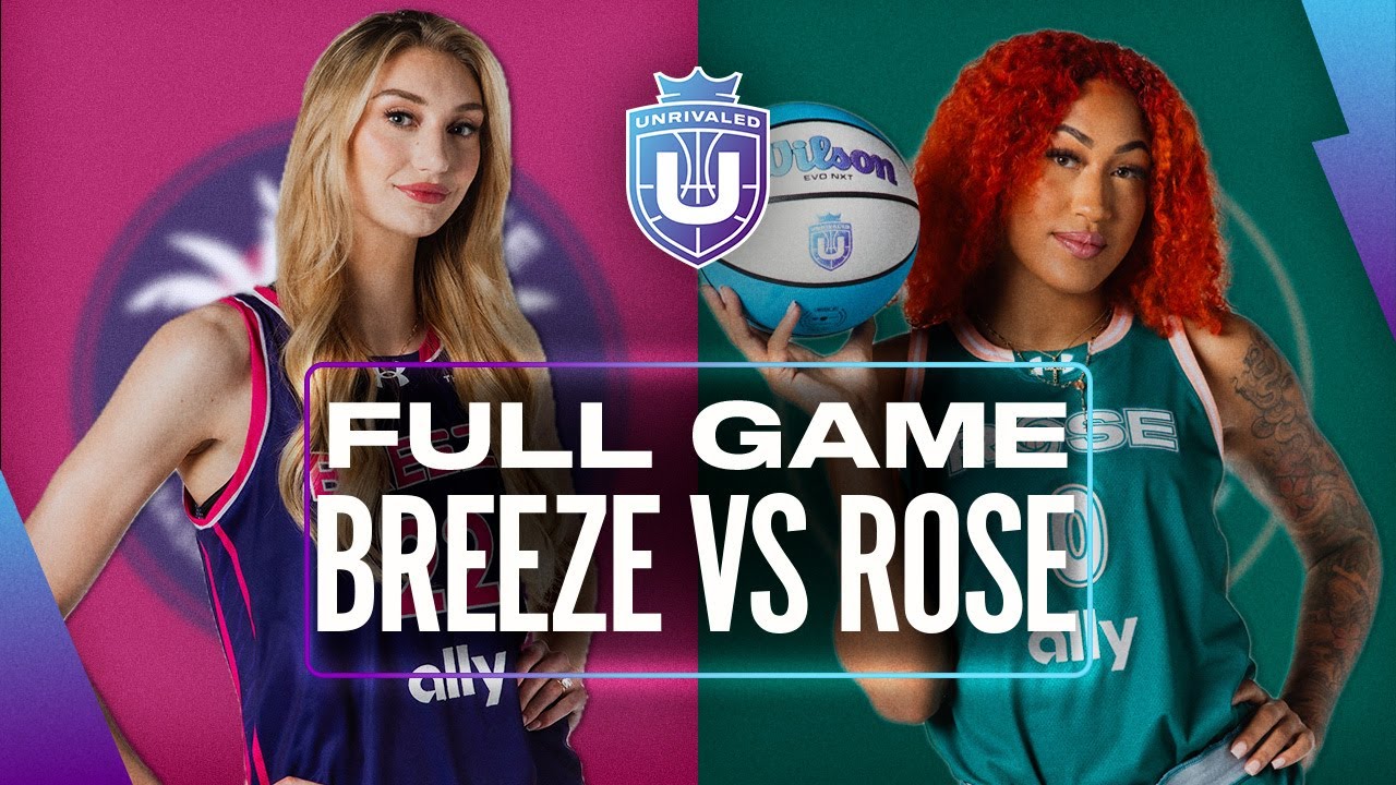 BREEZE vs. ROSE | Full Game | Unrivaled Basketball