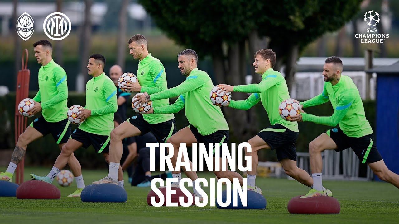 SHAKHTAR vs INTER | PRE-MATCH TRAINING SESSION | 2021-22 UEFA CHAMPIONS LEAGUE ⚫🔵