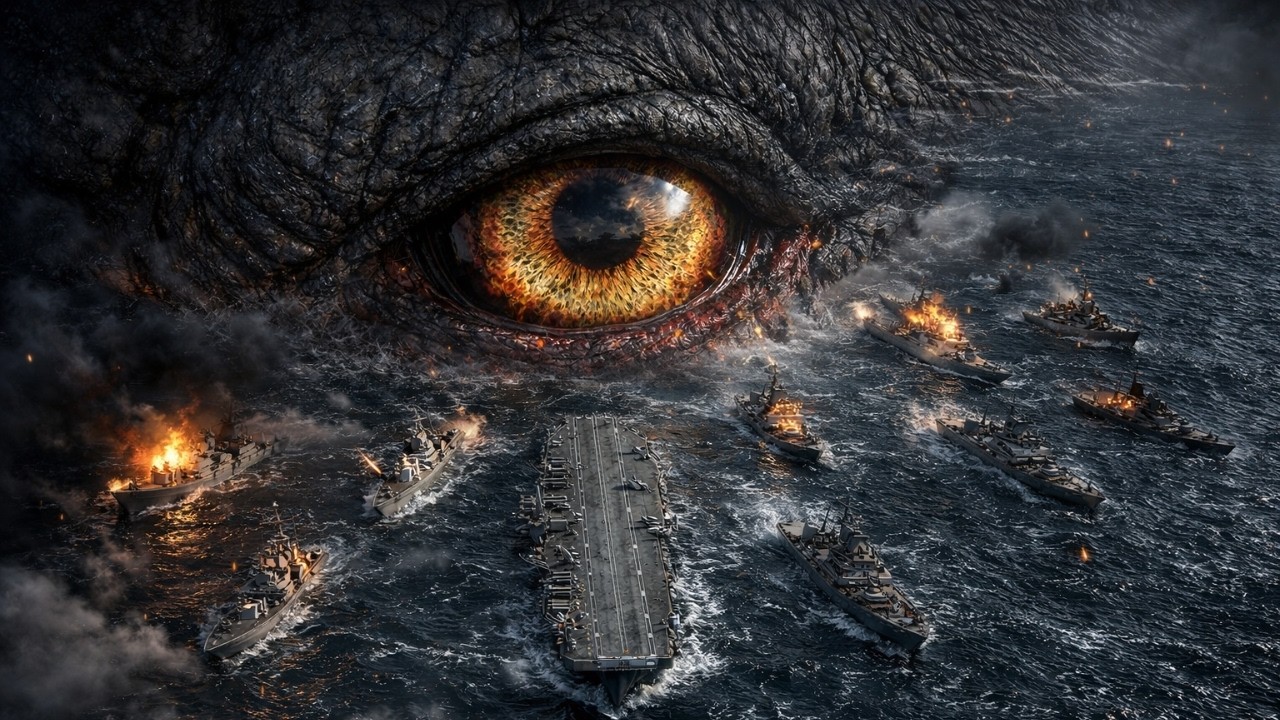 They Bombed the Arctic… Something 500 Feet Long Started Hunting Humans