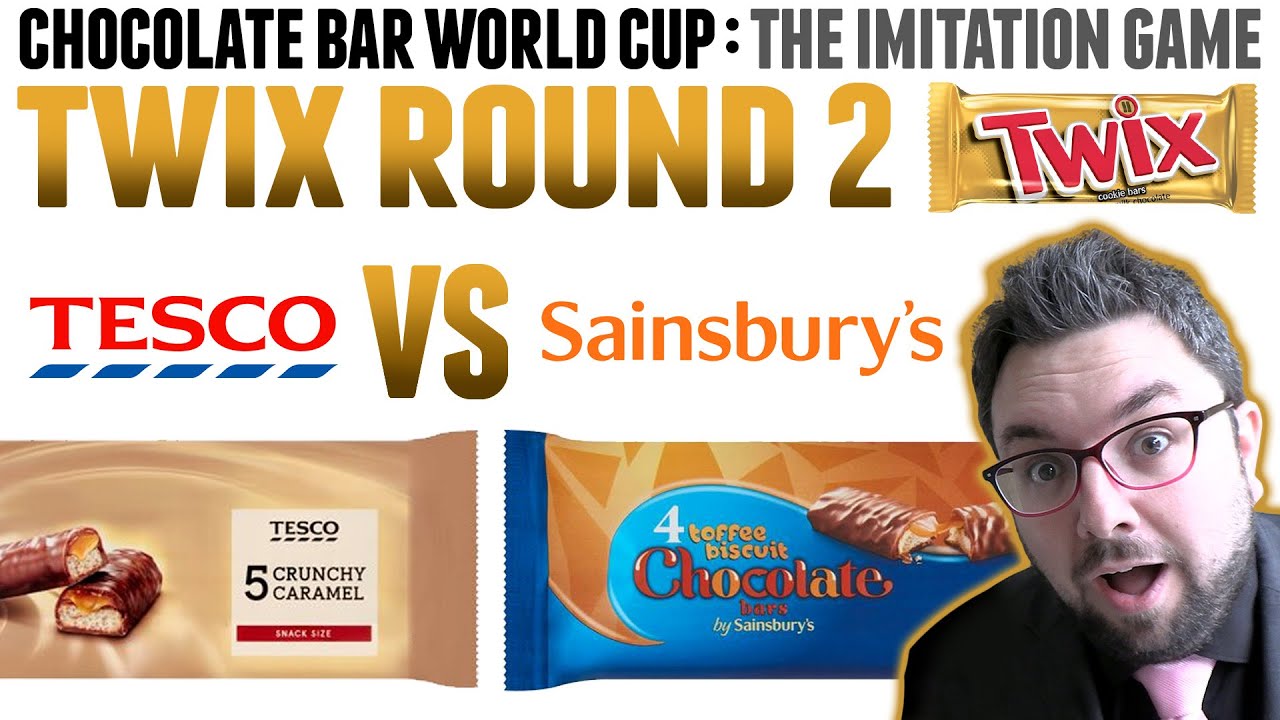Twix Round 2 - Tesco VS Sainsburys | Chocolate Bar World Cup
