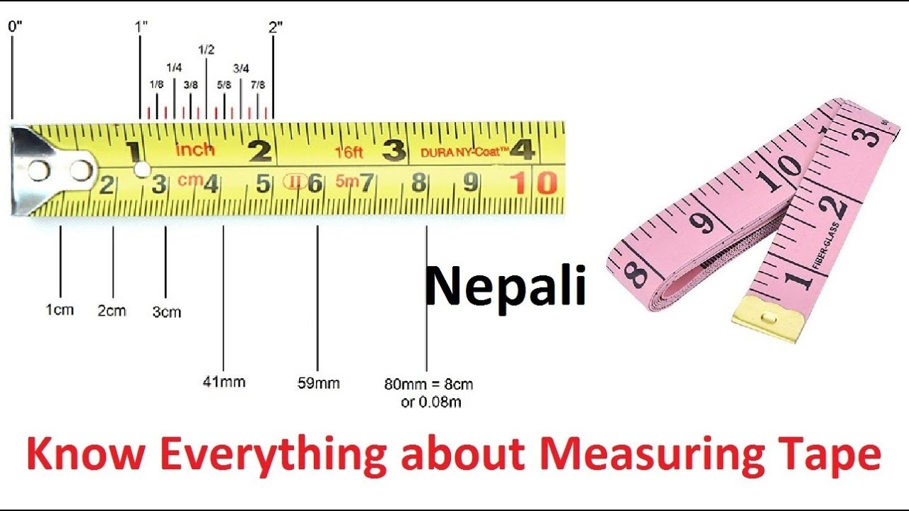 What is cm, mm,Inch and Soot in Measuring Tape? How to measure? #Nepali