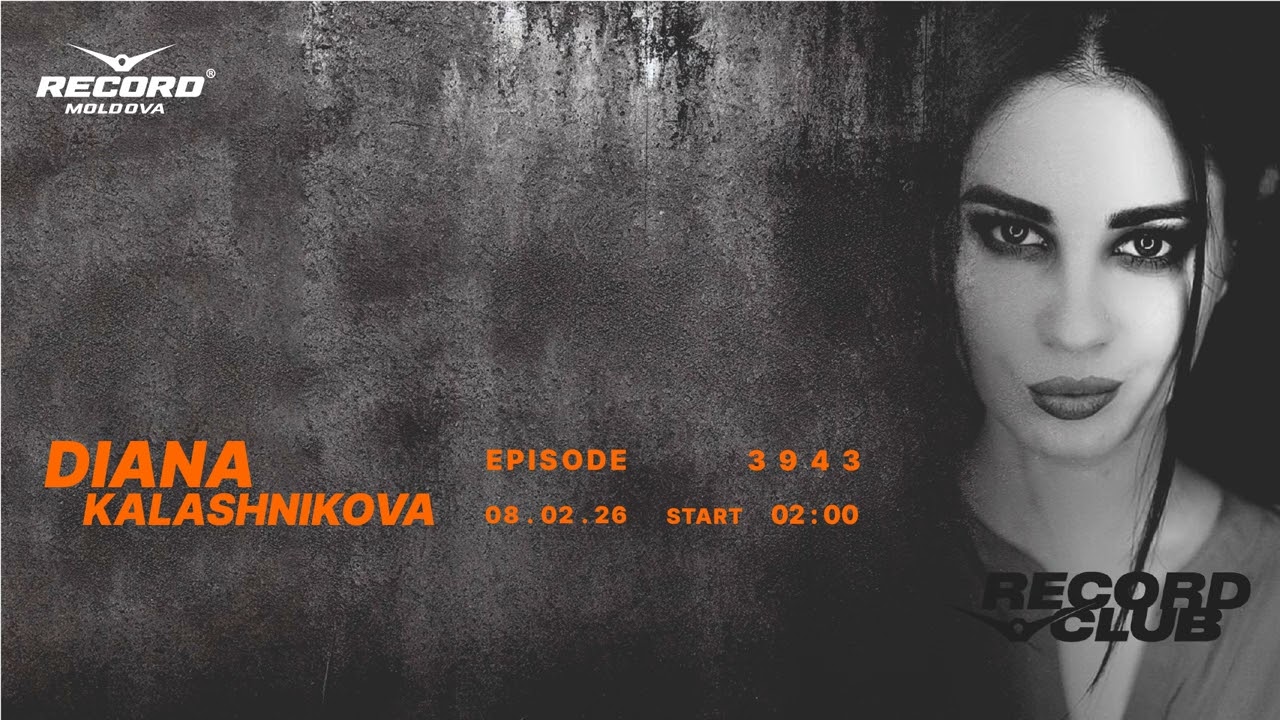 EDM  mix by DJ DIANA KALASHNIKOVA |radiorecordmoldova | episode 3943| 2026-08-02