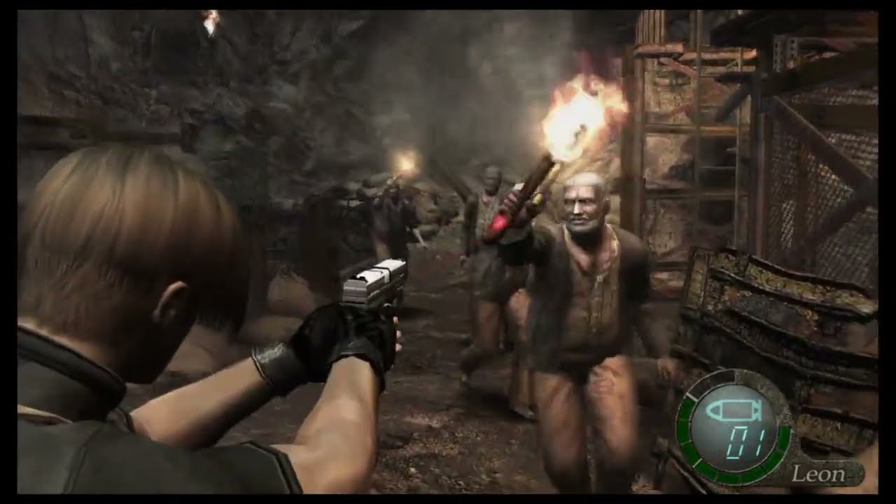 resident evil 4_Furando Os Zumbis na Bala.