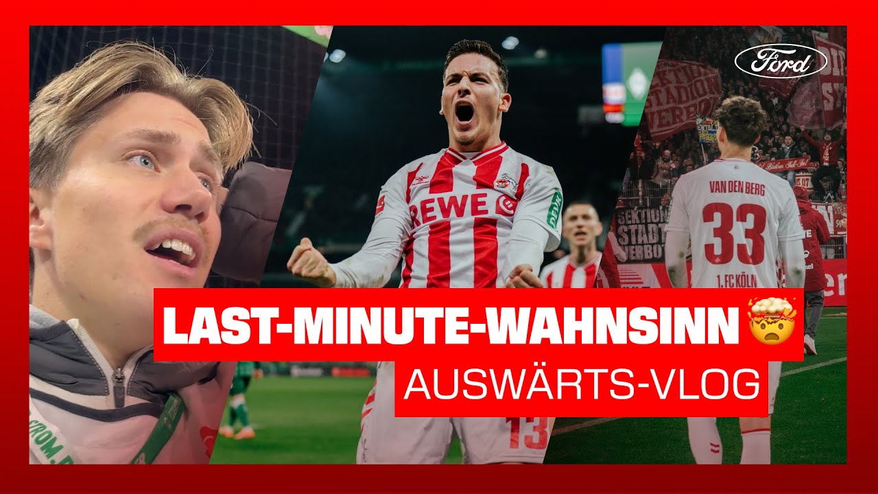 VLOG: El Mala rettet uns sp&auml;t in Bremen 😳 | 1. FC K&ouml;ln