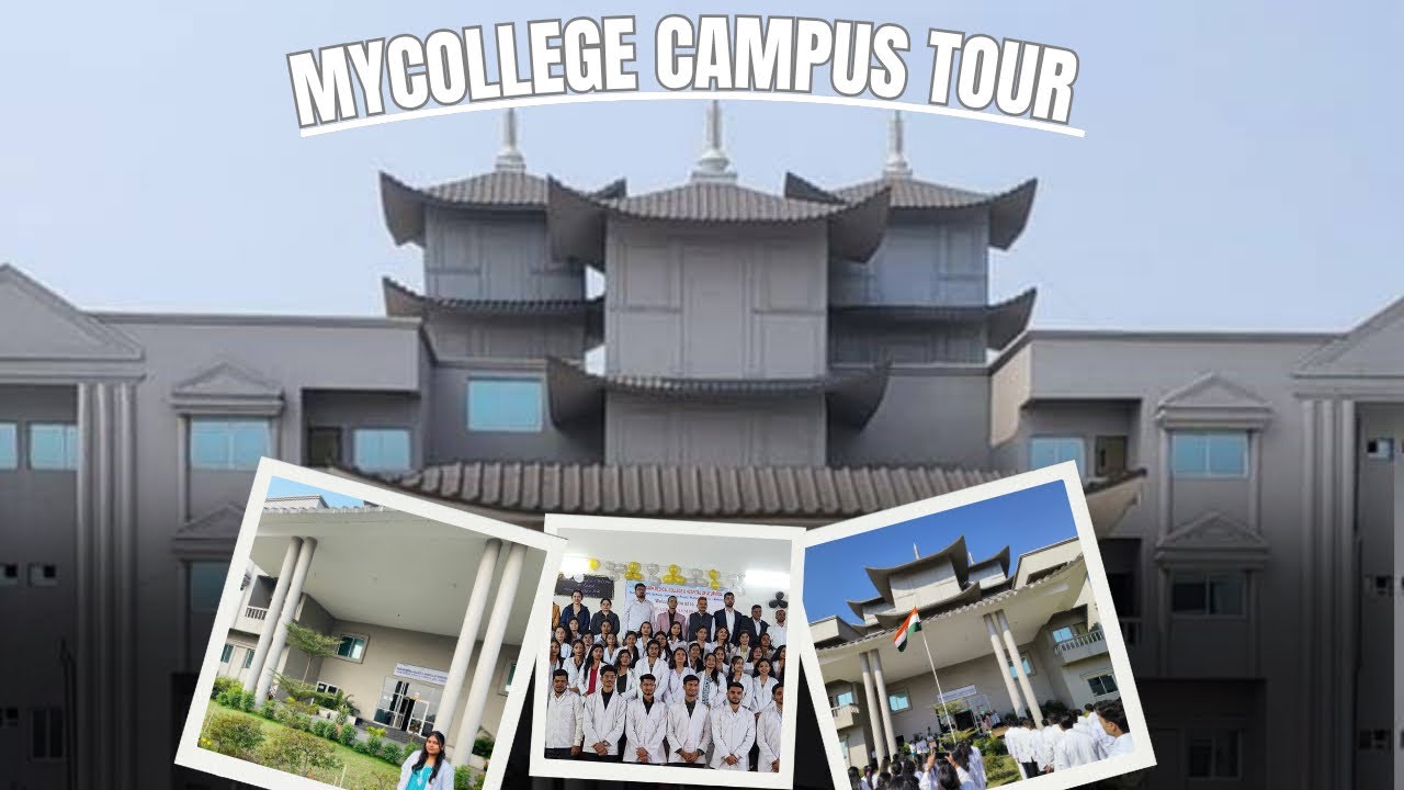 My College Campus Tour|| Raigarh Medical college & hospital of Ayurveda 🏥🩺🚑