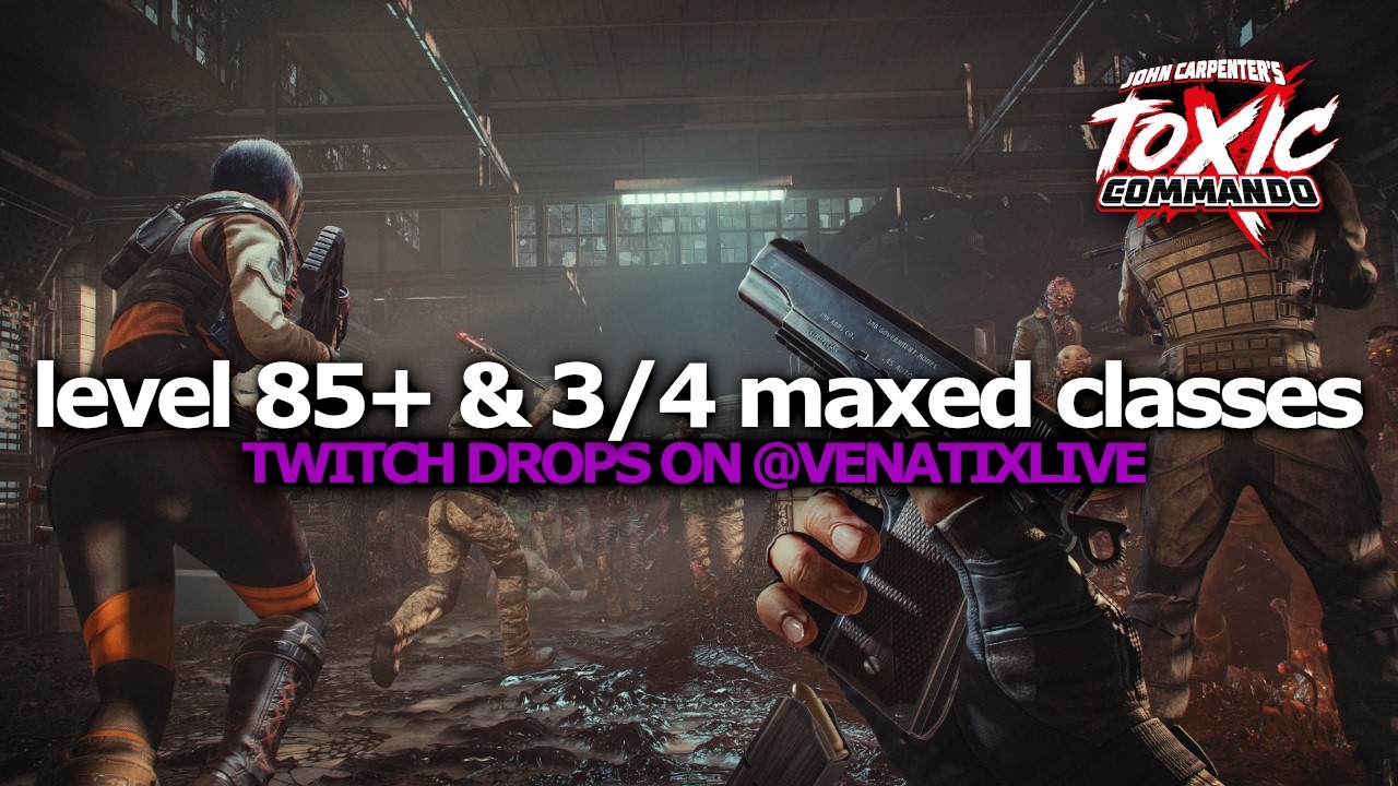 🔴LIVE | Level 85+ | Maxing Operator Tonight | Toxic Commando | Twitch Drops @VenatixLIVE