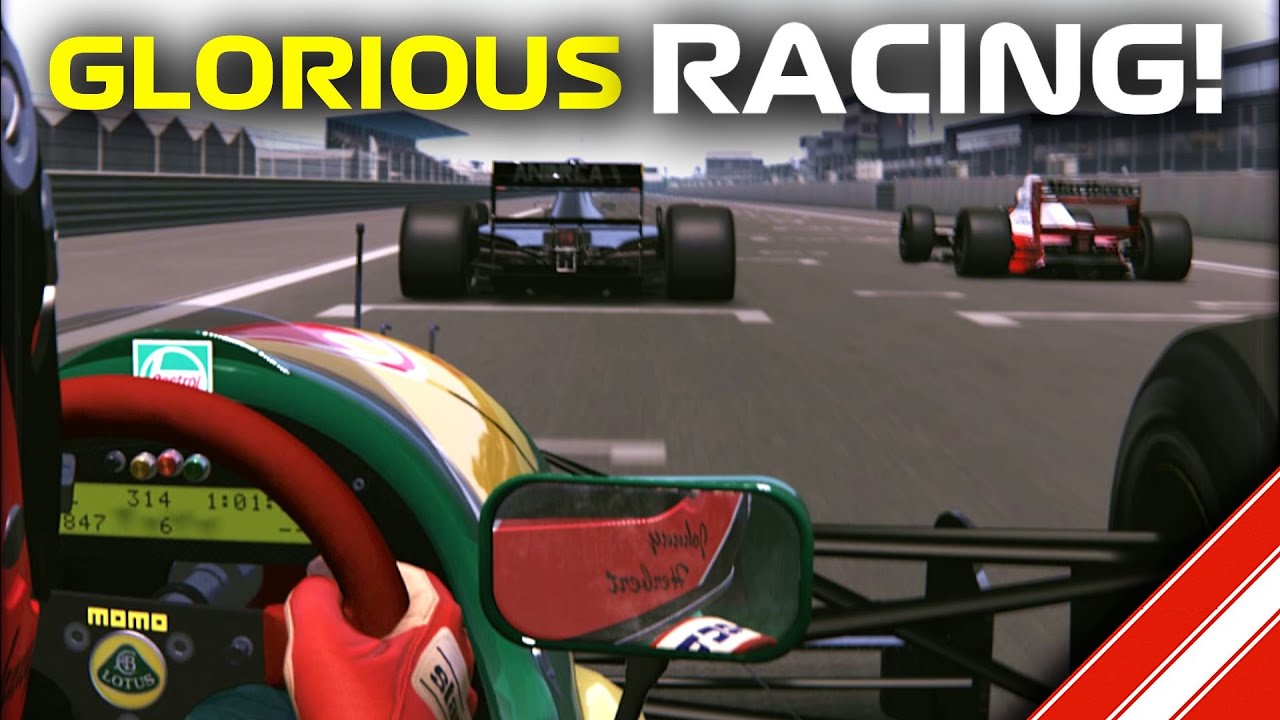 Herbert’s Lotus 107 at Dijon-Prenois