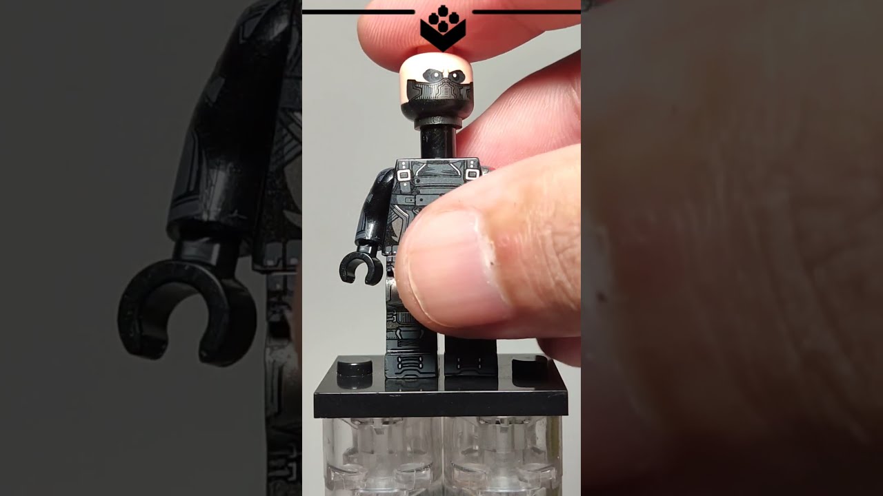 LEGO Captain America: Winter Soldier | Bucky Barnes | Unofficial Lego Minifigure #shorts #marvel