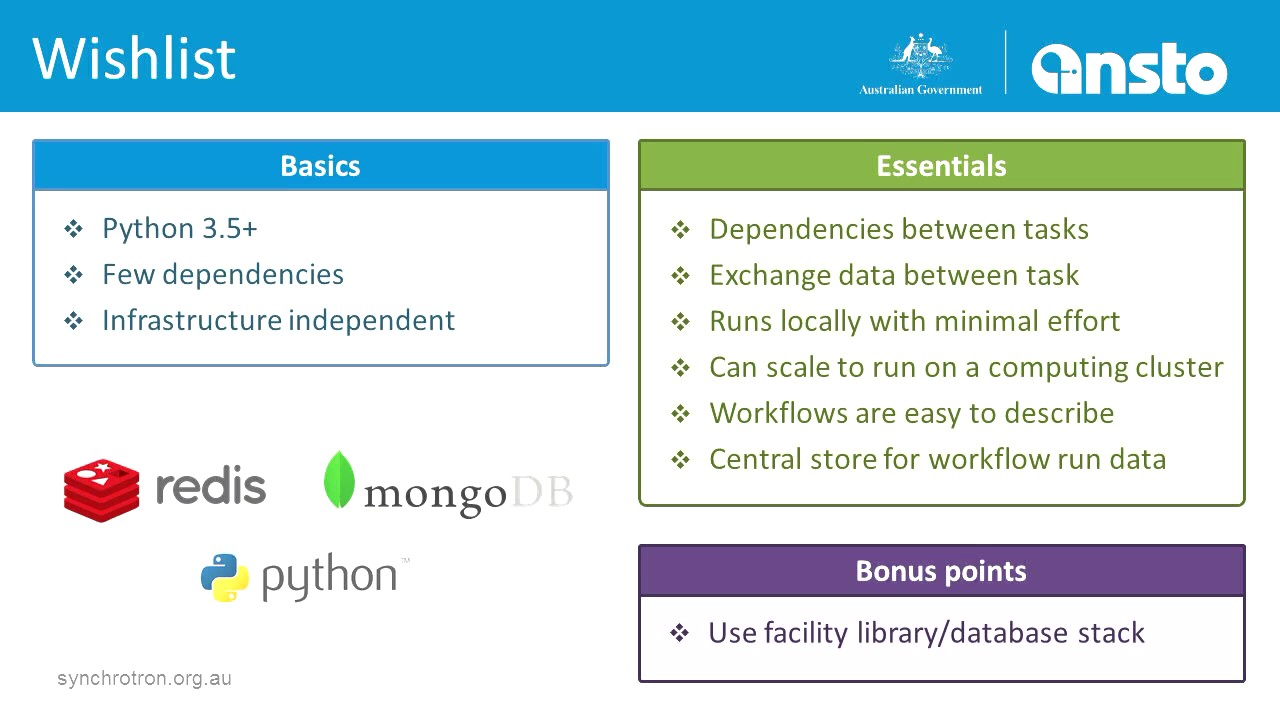 Lightflow - A lightweight, distributed workflow system